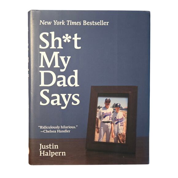 Sh*t My Dad Says by Justin Halpern Hardcover Book - Picture 1 of 11